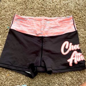 Rebel Athletic Cheer Athletics Coral Crush Adult Large Shorts